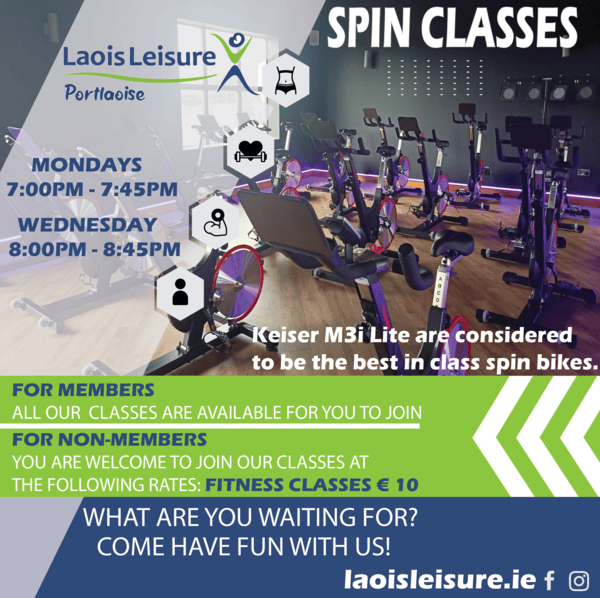 People doing Spin class